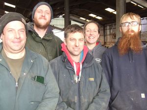 Mark Price, Dave Beckett, Steve Ashley, Ruth Ashley and Alex Gwyther 