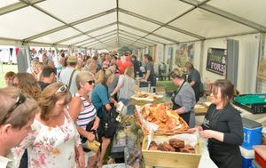 .Crowds flock to the Shrewsbury Food Festival