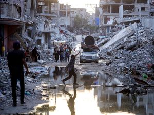 Supporting image for story: Israeli air strikes kill at least 18 people in Gaza Strip – health officials