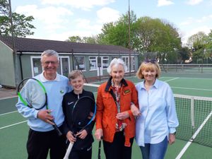 Supporting image for story: Tennis club to celebrate golden anniversary in honour of founding member