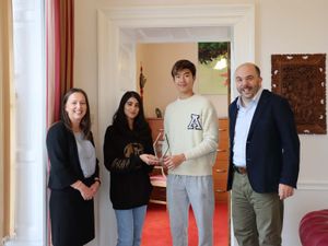 Supporting image for story: Shropshire college wins award for Best International Student Experience  