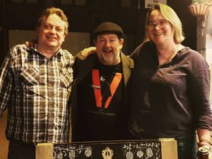 Supporting image for story: Comedian Jonny Vegas spotted in Oswestry pub