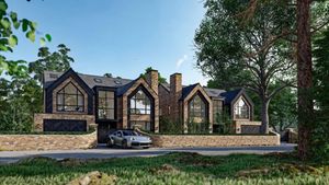 The stunning home in Horton, Telford is for sale for £1.2 million. Picture: Mannleys/Rightmove