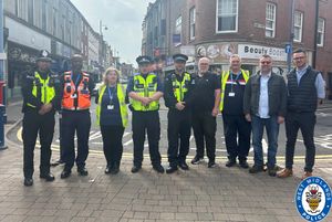 Police officers and local partners have established a multi-agency approach to tackle begging in the town centre and surrounding areas. Photo: West Midlands Police
