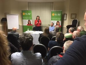 Supporting image for story: Plaid leader Leanne Wood demands that rulings on Wales be made in in the country