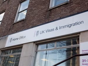 Exterior view of a Home Office visas and immigration office