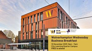 Employers are invited to discuss the content of courses on offer at City of Wolverhampton College at a free business breakfast event on Wednesday, 10 December.