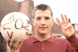 His goal scoring exploits were the stuff of legend.