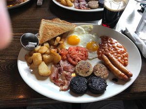 A full Irish breakfast 