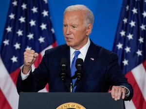 Supporting image for story: Biden says he is going to ‘complete the job’ despite calls to bow out