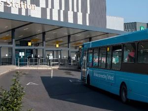 Supporting image for story: Arrest made after man seen performing sex act at Telford bus station