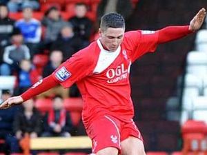 Supporting image for story: Ryan Rowe relived by Harriers goal