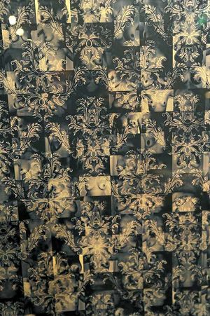 A close-up of the breast wallpaper