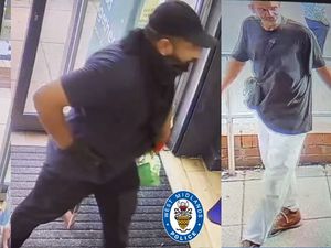 Supporting image for story: Men wanted after staff members threatened with 'large knife' in Walsall robbery
