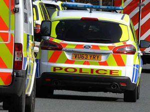 Supporting image for story: Two-car crash closes A49 junction south of Ludlow