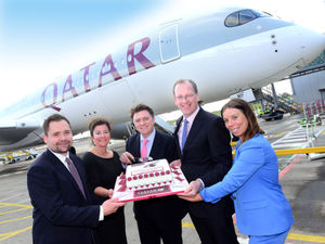 Supporting image for story: Qatar Airways celebrates third anniversary at airport