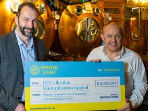 Supporting image for story: Brewhouse customers raise thousands for Ukraine appeal 