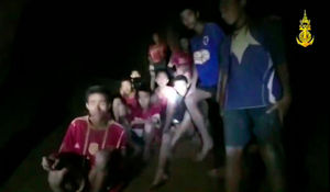 The 12 boys and coach