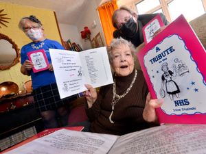 Supporting image for story: Patient Irene's poetic tribute to Shropshire's health heroes