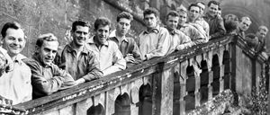 Supporting image for story: 'Flying our flags is a sign of pride, not provocation' - your letters, plus England prepare for Wales in a 1958 snapshot