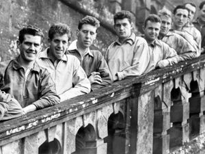 Supporting image for story: 'Flying our flags is a sign of pride, not provocation' - your letters, plus England prepare for Wales in a 1958 snapshot