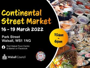 Supporting image for story: Continental street market returns to Walsall this week 