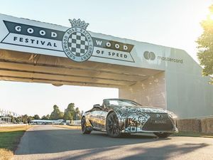 Supporting image for story: Lexus confirms convertible LC is set for production