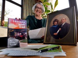 Supporting image for story: Lessons with Dad novel is inspired by Oswestry author's 14 years of weekly letters to her father 