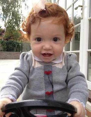 Margot aged 14 month