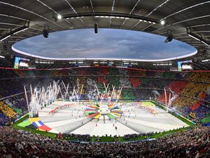 Supporting image for story: YouTube prankster ‘was on field at Euros opening ceremony dressed as mascot’