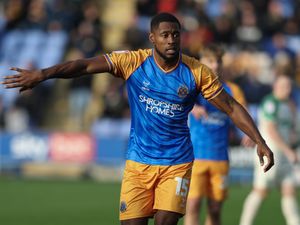 Supporting image for story: Chuks Aneke leaves Shrewsbury Town by mutual consent