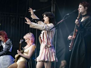 Supporting image for story: The Last Dinner Party cancels tour dates amid gig security policy investigation