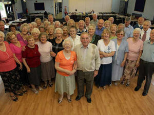 Supporting image for story: Dance romancers celebrate diamond wedding