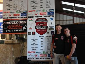 Supporting image for story: Two Welsh Shearers team up to achieve a new British Shearing Record