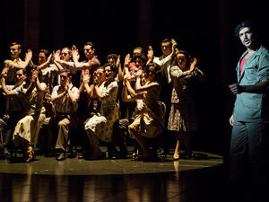 Supporting image for story: Evita cast explores Shrewsbury during show's Theatre Severn run