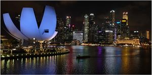 Marina Bay Singapore by Dave Collier