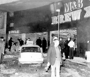 The Mulberry Bush, after the Birmingham pub bombings