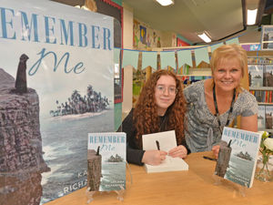 Supporting image for story: Kayleigh Richardson a 16-year-old author celebrates launch of her book at Burntwood Library