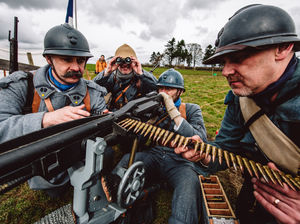 Supporting image for story: Re-enactors bring World War heroes back to life for event