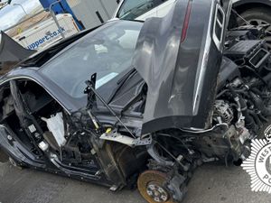 Supporting image for story: Three arrested and stolen cars seized as police shut down suspected chop shop near Halesowen