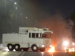 Supporting image for story: 63 police officers injured in ‘week of shame’ in Northern Ireland