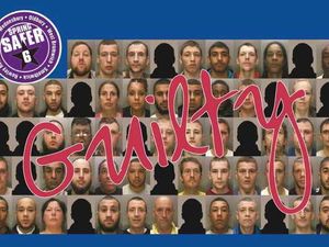 Supporting image for story: Got them! Faces of criminals snared in six-week blitz are revealed