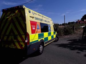 Supporting image for story: Man airlifted to hospital after industrial estate fall
