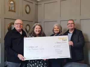 Supporting image for story: Treasured care charity gets generous donation from holiday park owners