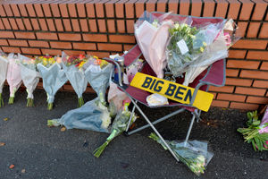 Tributes have been left at the scene of the crash