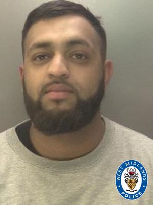 Kazim Ifzaal also tried to leave the UK but was arrested en route to Dover. Photo: West Midlands Police