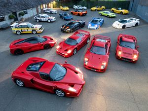 Supporting image for story: Eighteen supercars all owned by the same person up for auction