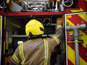 Supporting image for story: Fire crews needed to use a saw to get a man out of crashed HGV