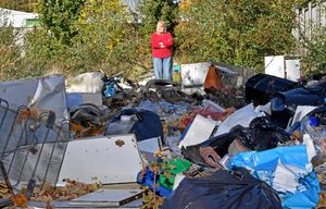 Supporting image for story: 'We're fed up with eyesore fly-tipping at former Walsall pub - nearby residents have seen rats here'
