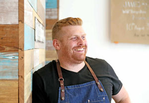 Rave reviews - James Sherwin cooks from the heart